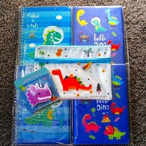 🦕6 Piece Dinosaur Journal/ Desk Set🦕